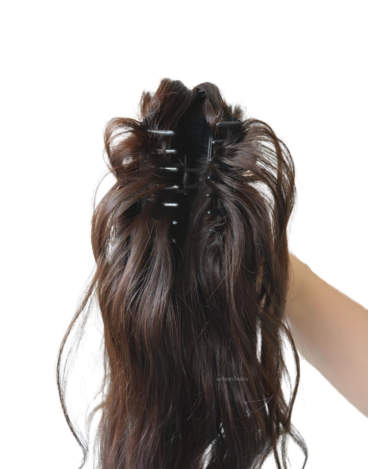 Claw Clip-in Ponytail Extensions | High Volume