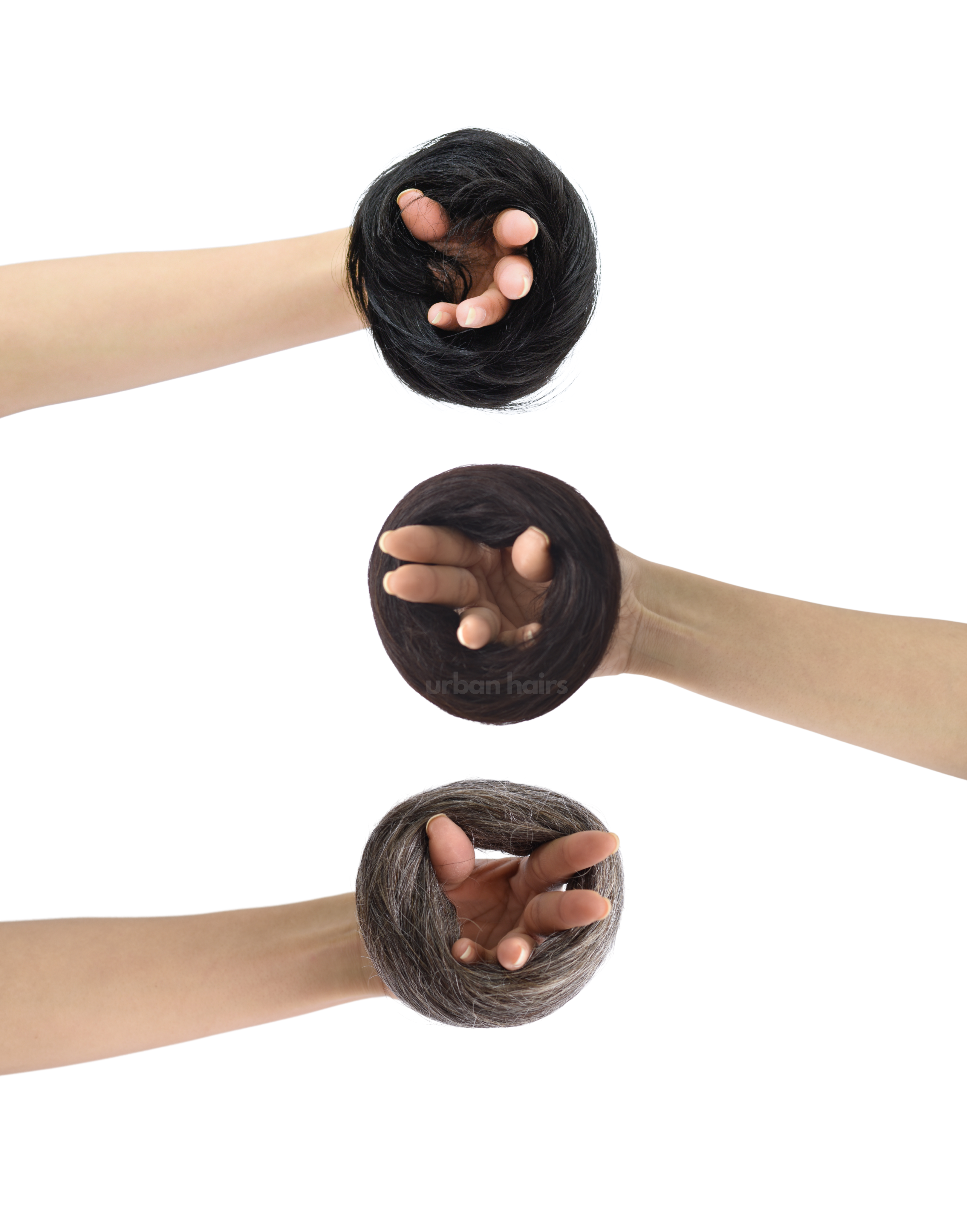 Messy Bun Scrunchie | 100% Human Hair
