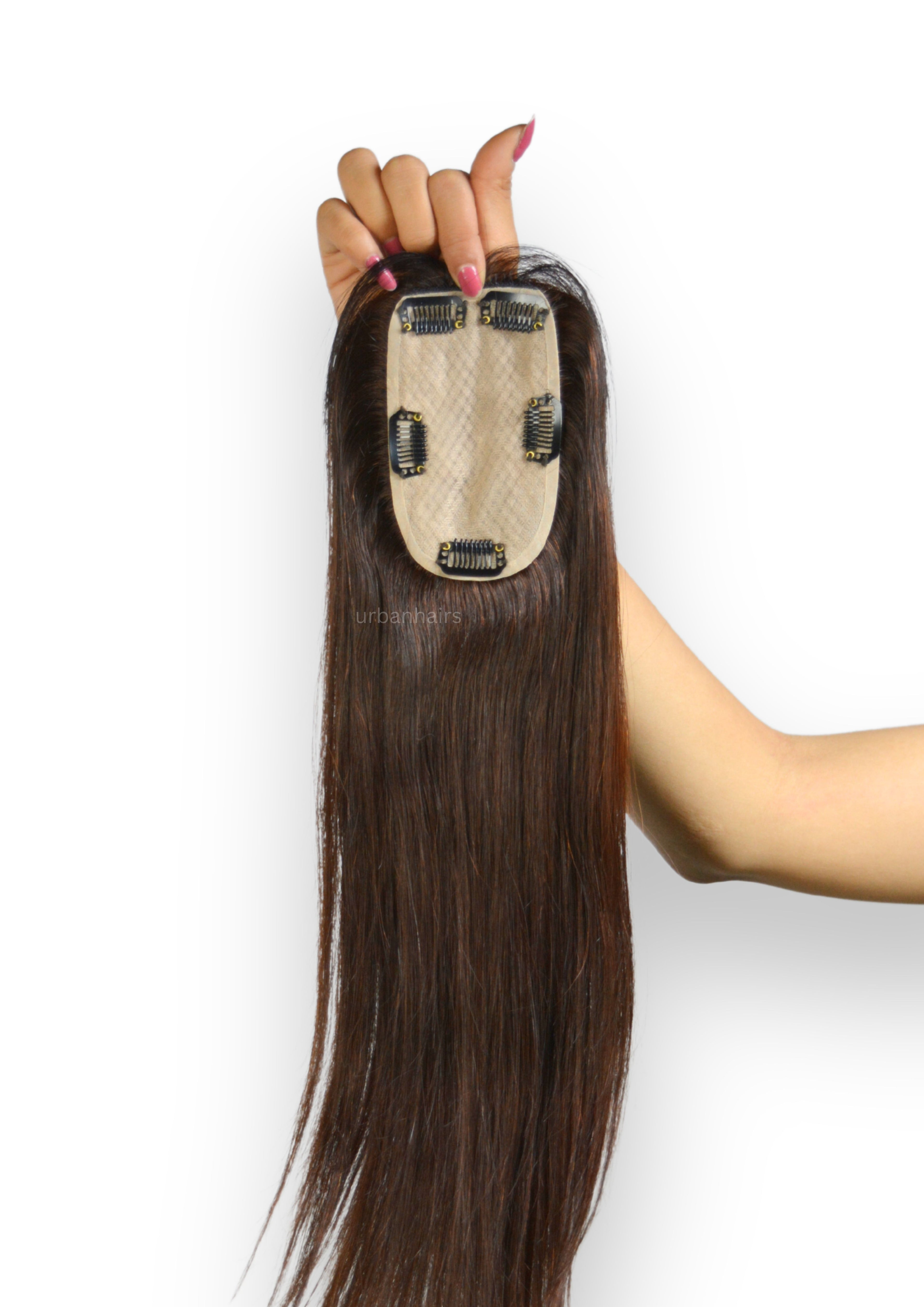 Silk Hair Topper - 5x3 inches
