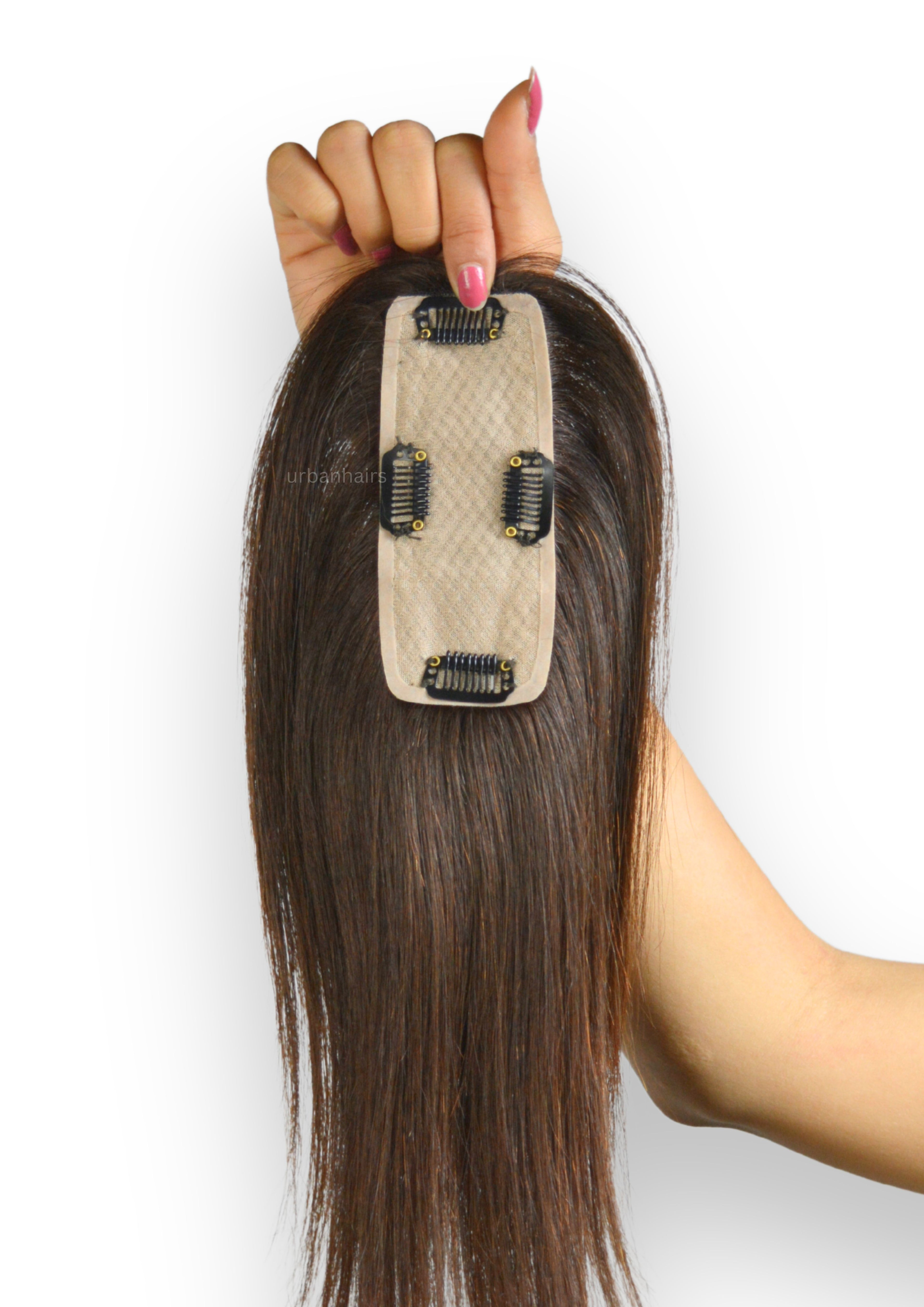 Silk Hair Topper - 5x2 inches