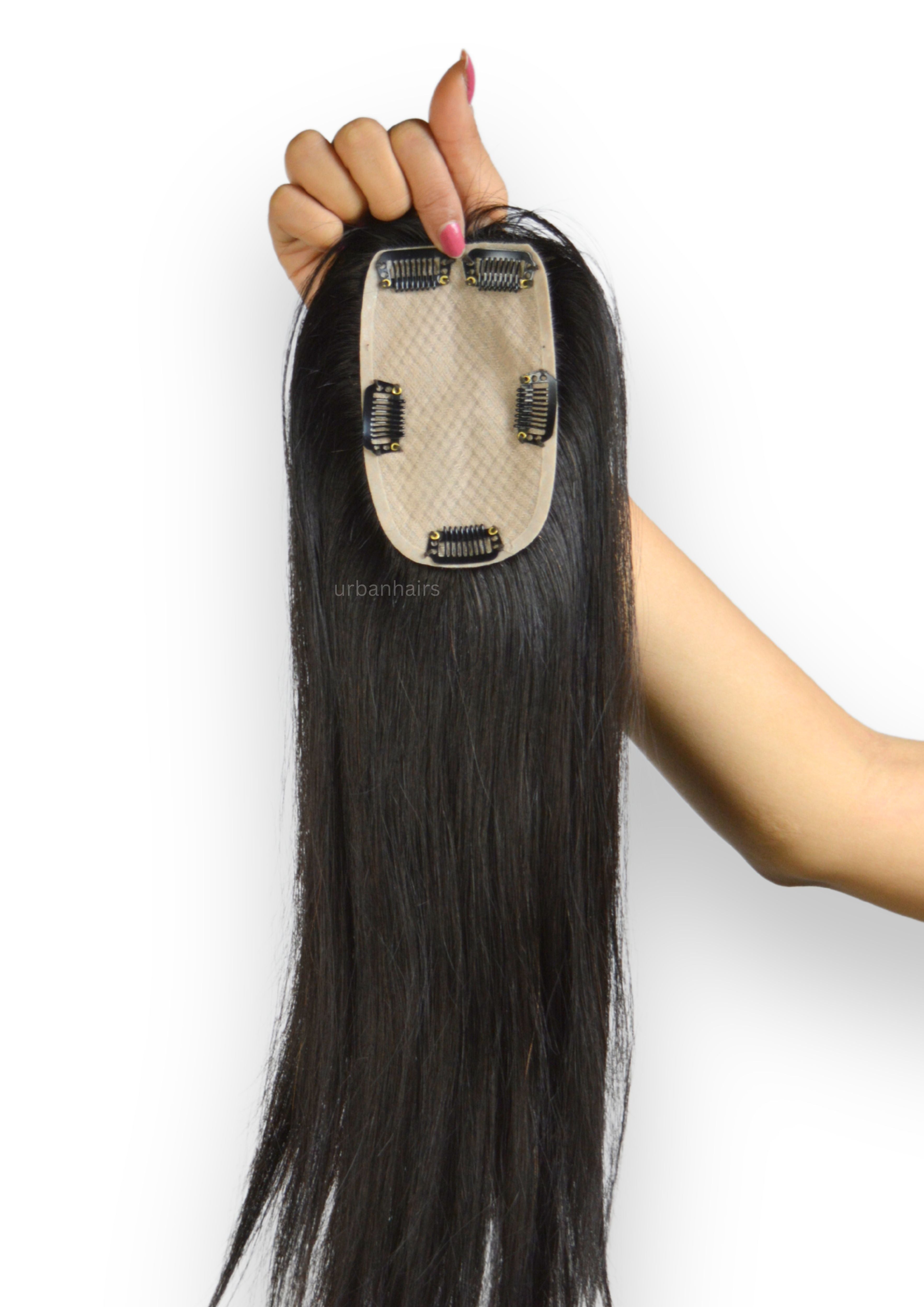 Silk Hair Topper - 5x3 inches