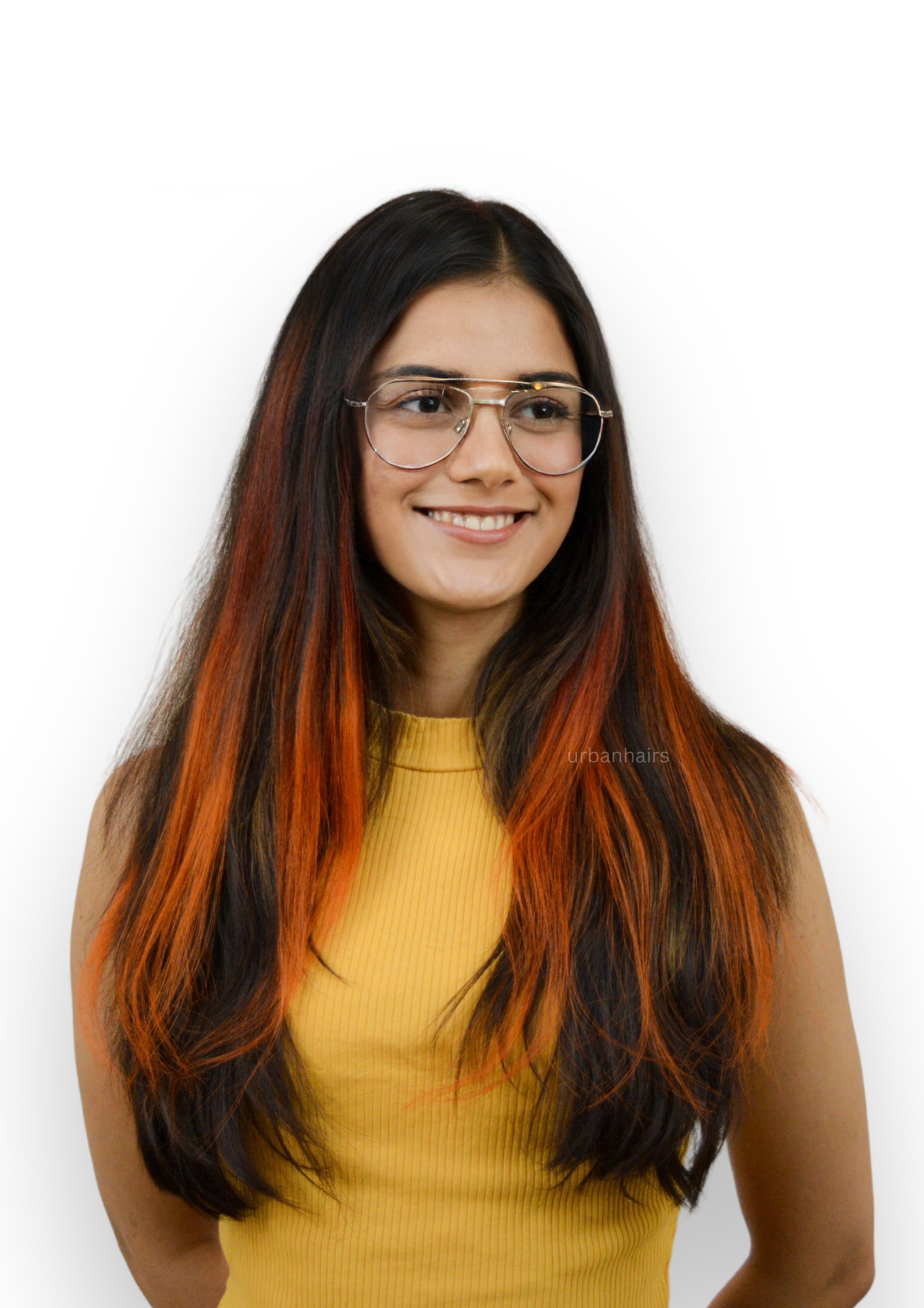 Sunset Symphony Streaks | 100% Human Hair Extensions | 18"