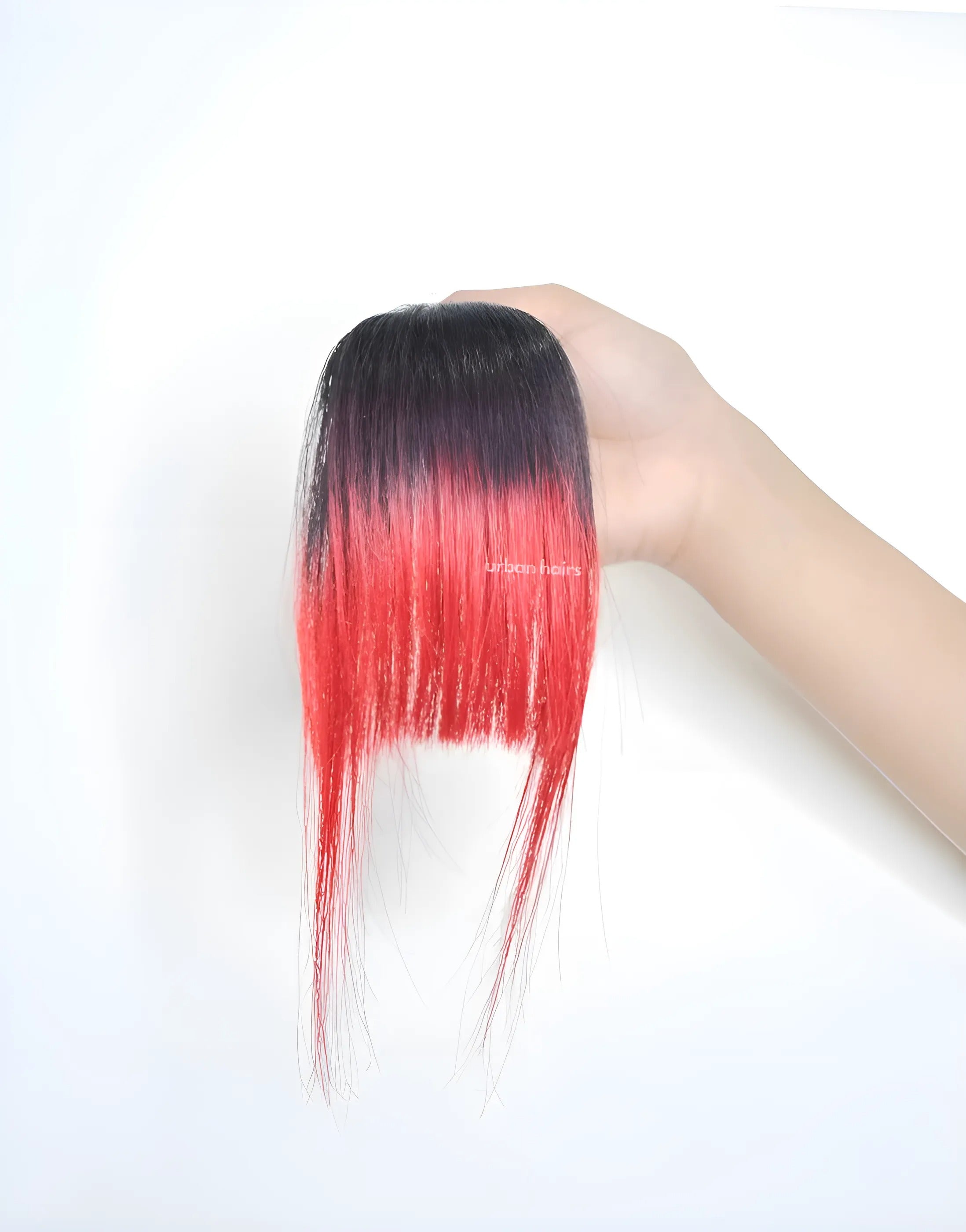 FIERY FRINGES | 100% ORIGINAL HUMAN HAIR | EASY TO USE & FIX WITH CLIPS