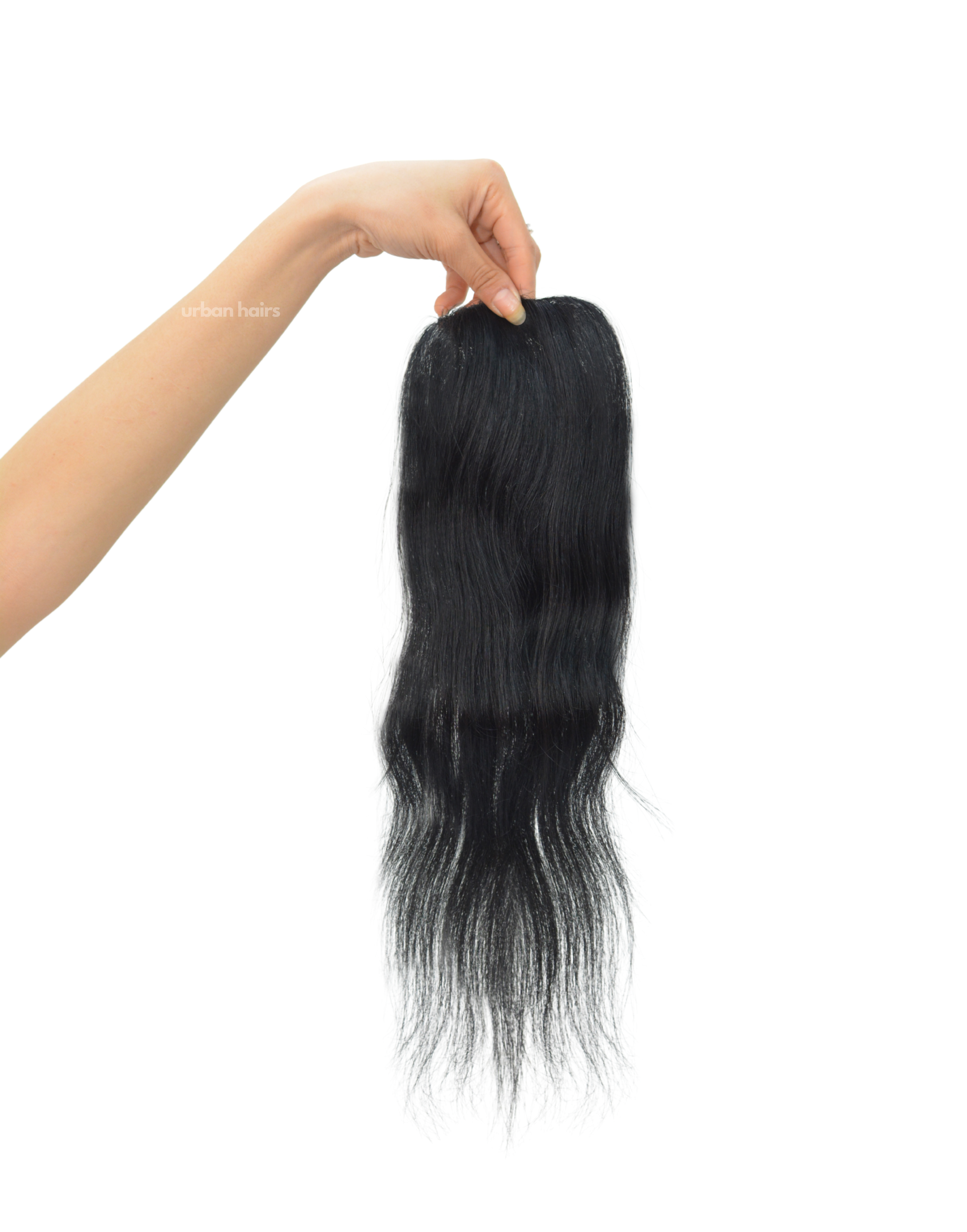 Backcombed Hair Topper – Lace Base