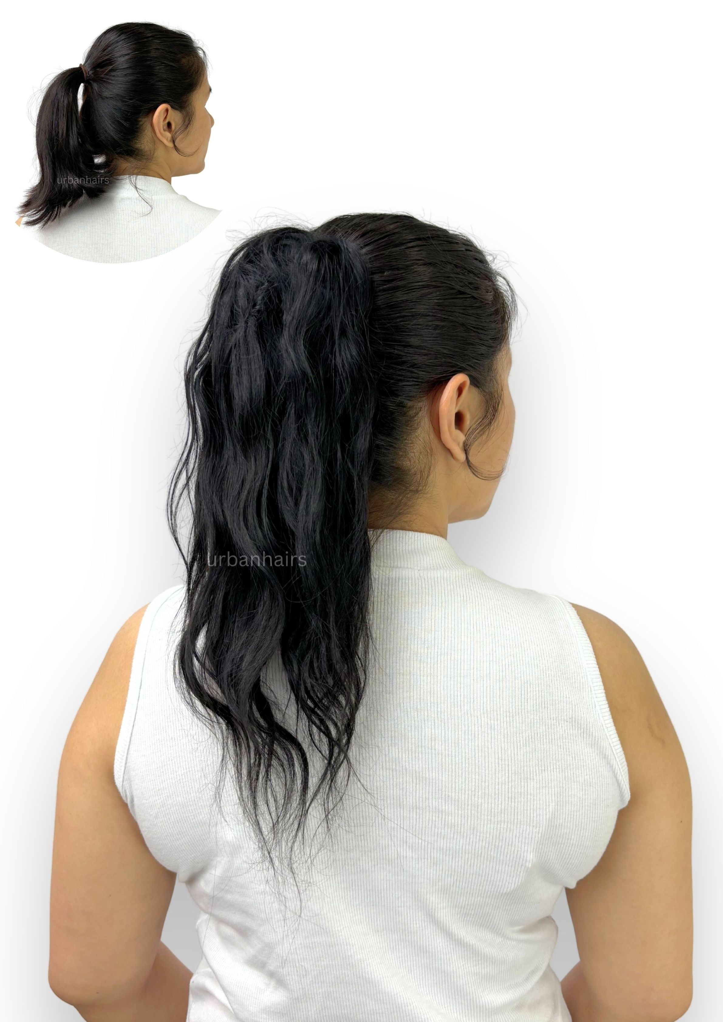 Claw Clip-in Ponytail Extensions | High Volume