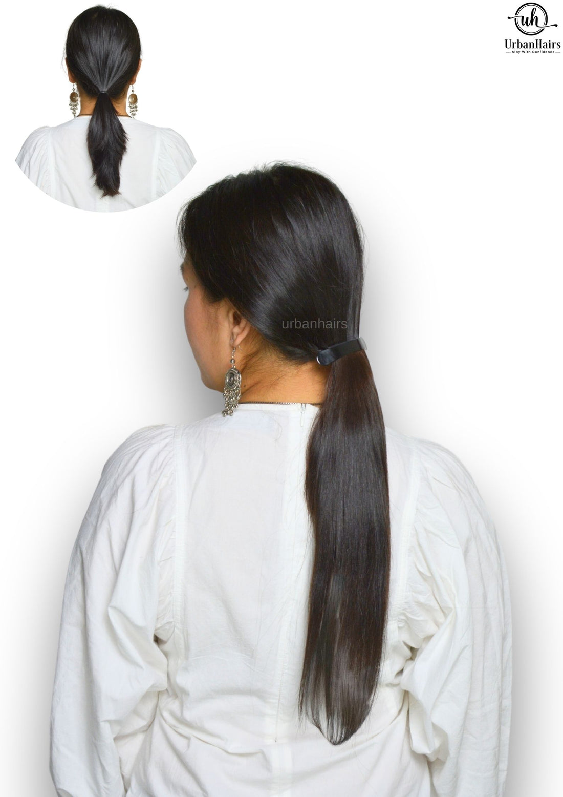 Flat Clip Ponytail Extensions
