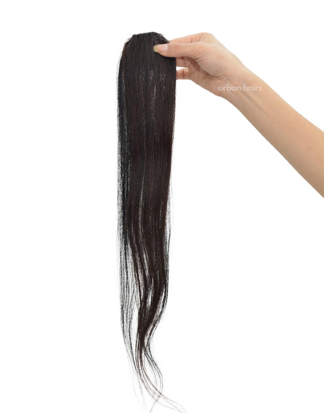 Invisible Patch - 20" Single Clip - 100% Human Hair