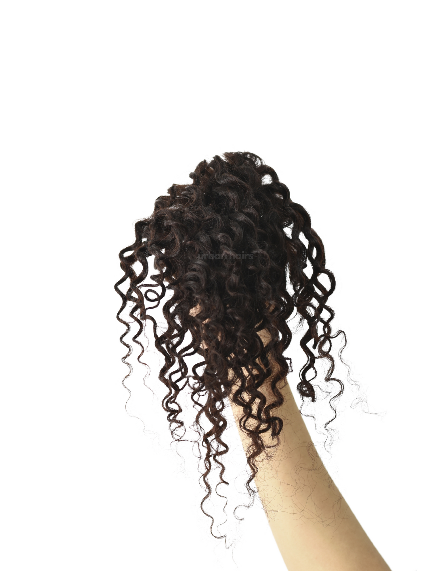 Curly Messy Bun - 100% Human Hair