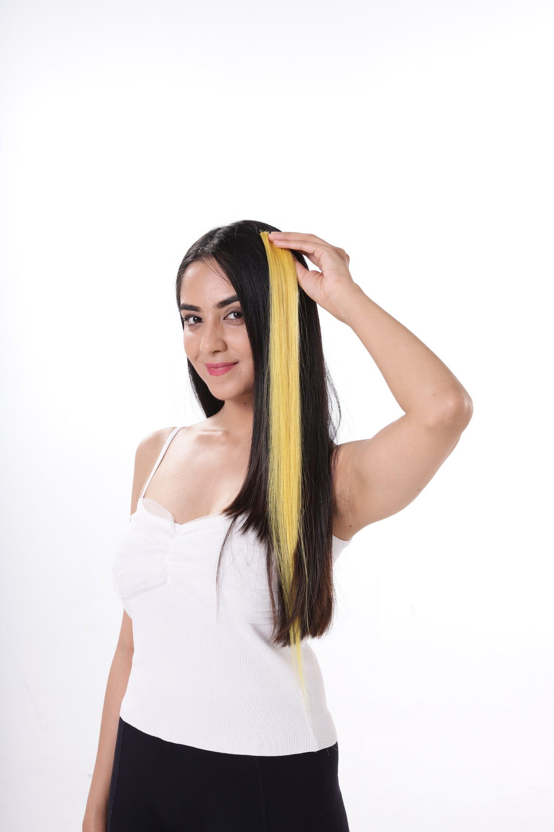 Sunshine Hue Hair Streaks | 100% Human Hair Extensions